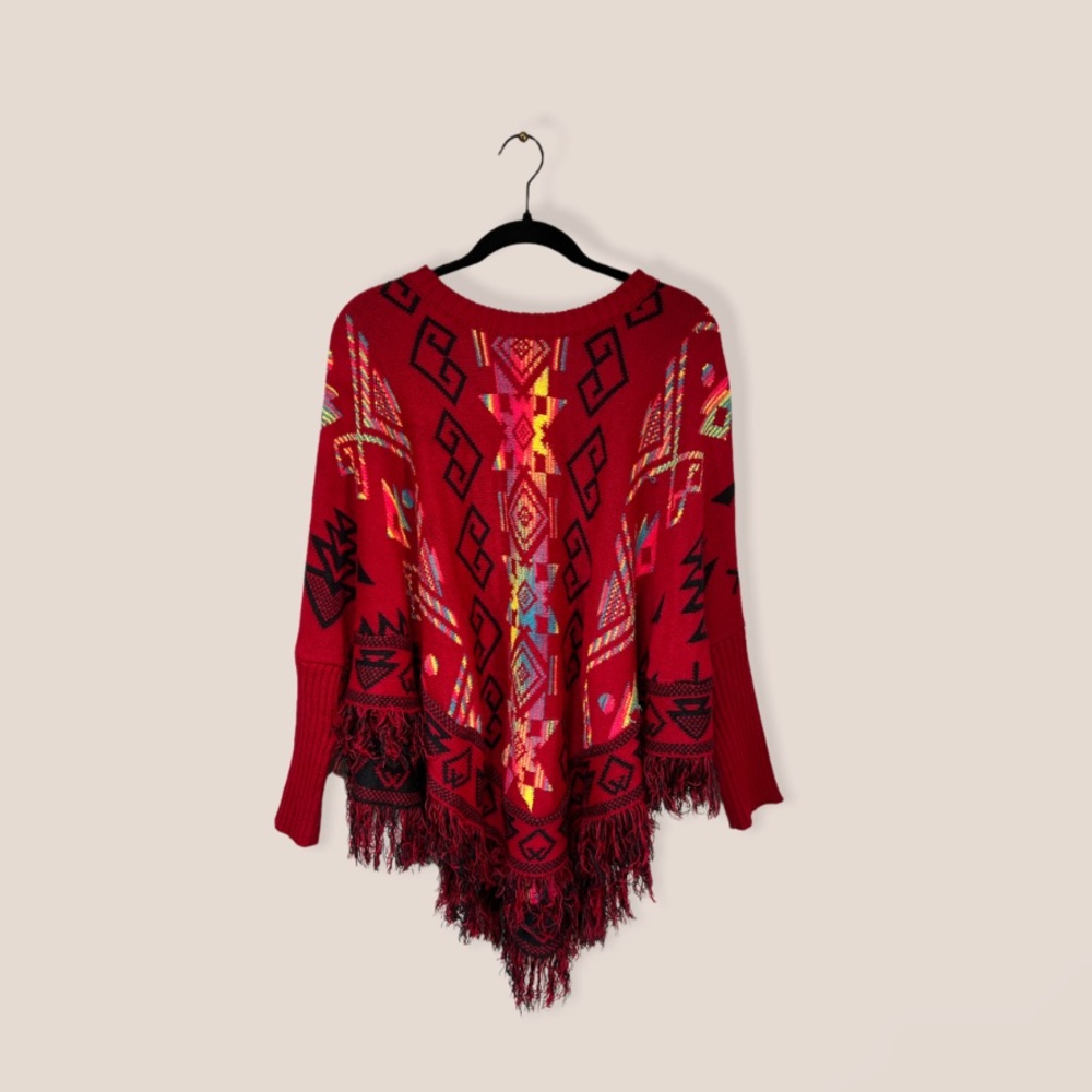 Beautiful women’s ARTESANAL Mexican Poncho/Mañanitas TOP/SWEATSHIRT